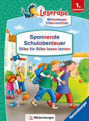 Spannende Schulabenteuer Sılbe Fur Sılbe Lesen Leernen Leserabe 1 Klasse'ın resmi