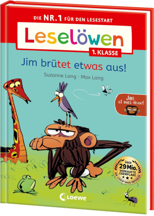 Leselöwen 1.Klasse Jım Ist Mıes Drauf - Jım Brütet Etwas Aus!'ın resmi