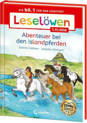 Leselöwen 1. Klasse Abenteuer Beı Den Islandpferden'ın resmi